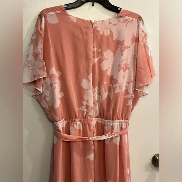 Lane Bryant Pink Floral Dress Size 16 NWT - Picture 5 of 15